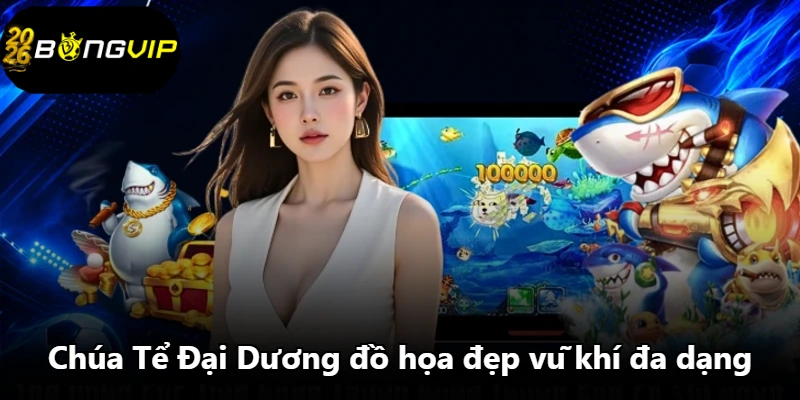 Chúa Tể Đại Dương đồ họa đẹp vũ khí đa dạng